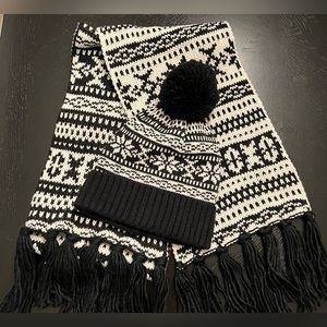Fair Isle Hat & Scarf Set